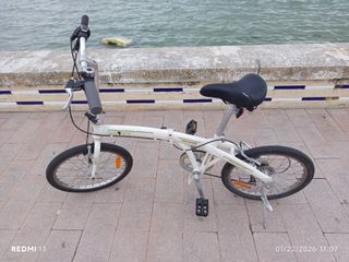 Bicicleta Plegable Gotty Blanca