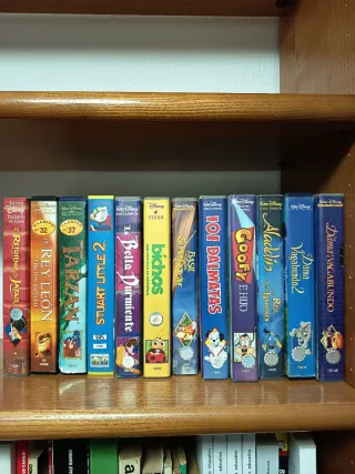 Películas Disney VHS Clásicos