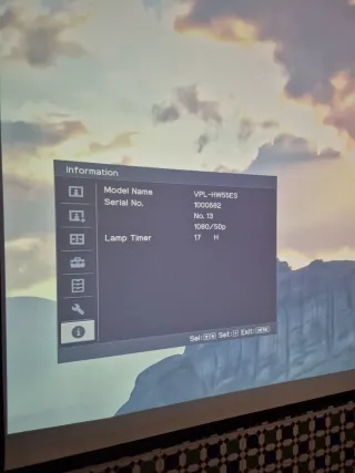 Proyector Sony VPL-HW55ES Negro