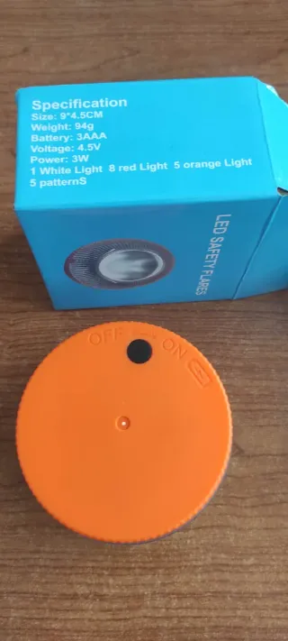 Baliza V16 LED Seguridad No Homologada