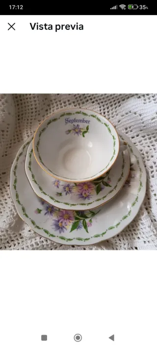 Flowers of the month September