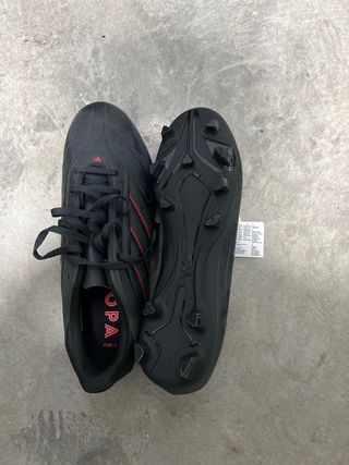 Botas de fútbol Adidas Negras talla 42