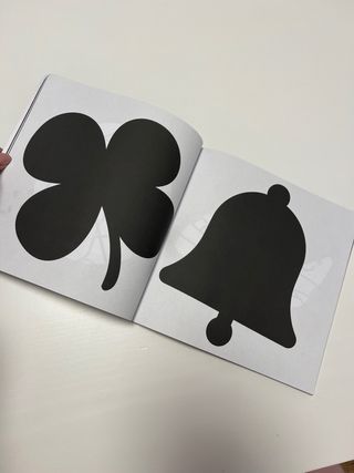 Libro de alto contraste para bebés