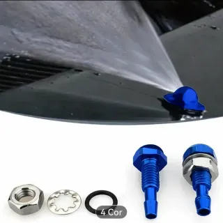 Bicos de Esguicho Azul Novos