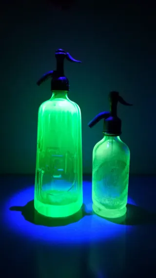 Sifones Franceses de Colección. Turquesa.