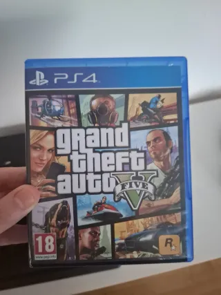 PS4 Slim 500GB + 2 Mandos + GTA V