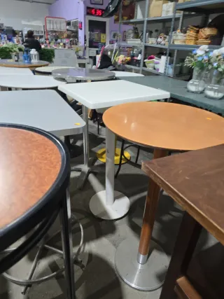 Mesas Altas Metálicas