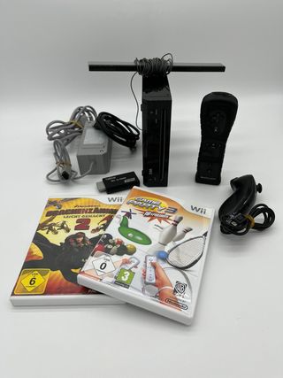 Nintendo Wii Console Nera Completa