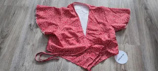 Blusa SHEIN roja talla única