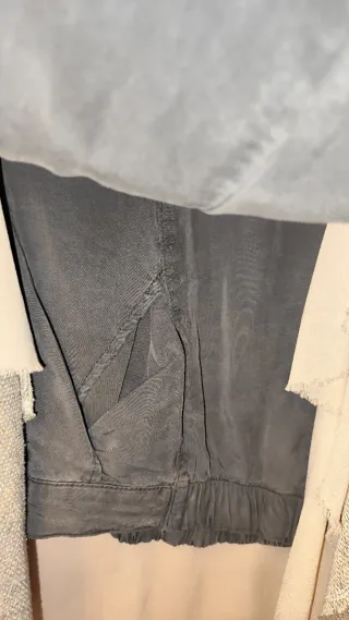 Pantalón gris lyocell