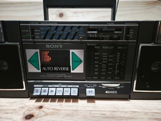 Radio Cassette Sony CFG-5000L Negro