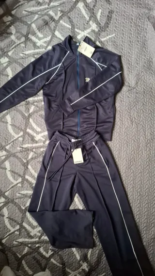 Chándal Bershka azul