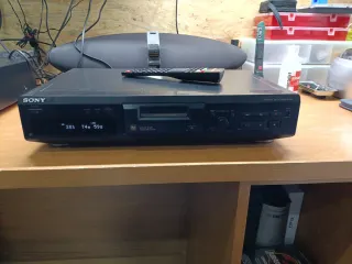 Minidisc Sony MDS-JE330 Negro