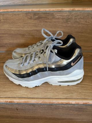 Nike Air Max 95 Donna Argento Tg 38