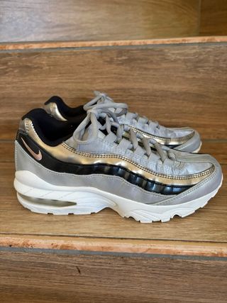 Nike Air Max 95 Donna Argento Tg 38