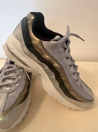 Nike Air Max 95 Donna Argento Tg 38