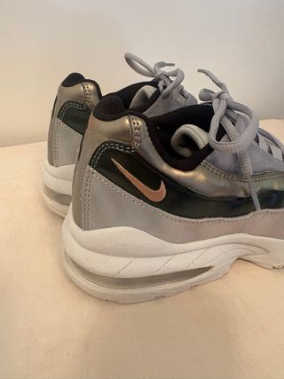 Nike Air Max 95 Donna Argento Tg 38