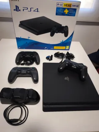 Consola PS4 Slim 500GB Negra + Accesorios
