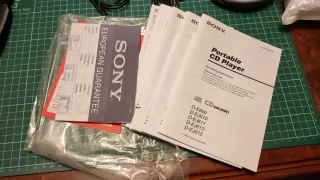 Reproductor Sony CD Walkman D-EJ615