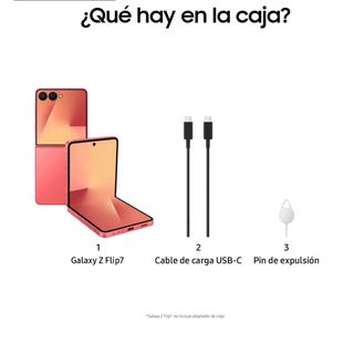 Samsung Galaxy Z Flip7 Coral