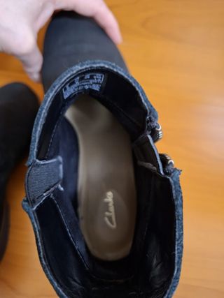 Botas Chelsea Clarks Memi Lo Mujer Talla 38