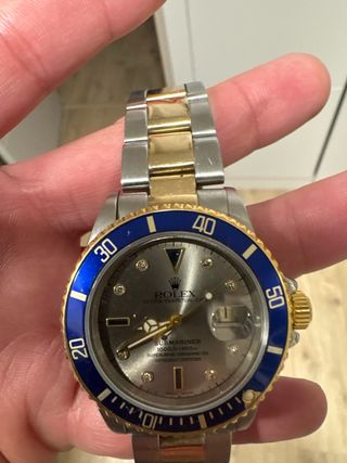 Rolex Submariner Oro y Plata