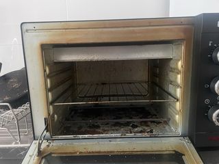 Mini horno eléctrico OK negro – compacto y funcion