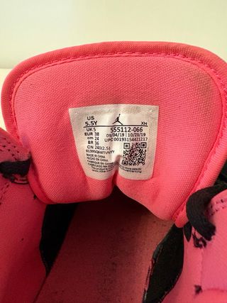 Nike Air Jordan 1 Mid Nero/Rosa