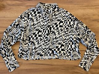 Camisa cropped New Yorker Talla XS