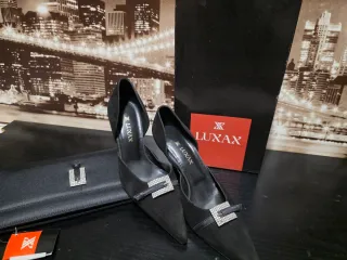 Conjunto LUXAX Zapatos T37 y Bolso Ceremonia