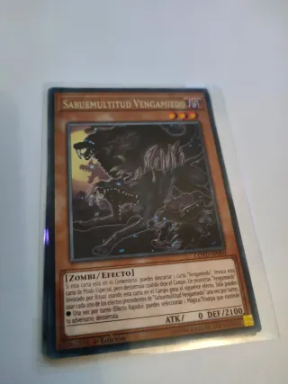 2 Carte Yu-Gi-Oh! Sabuemultitud Vengamiedo