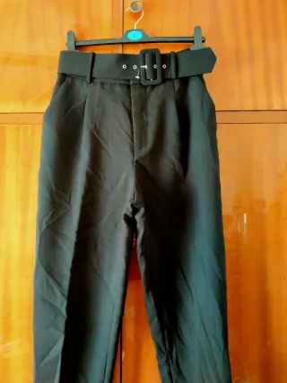 Pantalones Zara Mujer Negros Sin Estrenar