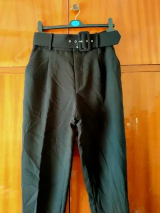 Pantalones Zara Mujer Negros Sin Estrenar