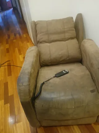 Sillón Eléctrico Reclinable Marrón