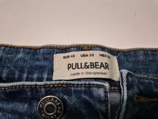 Pantalón vaquero corto azul