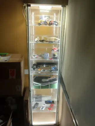 Vitrina expositora cristal