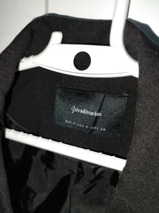 Chaqueta blazer negra