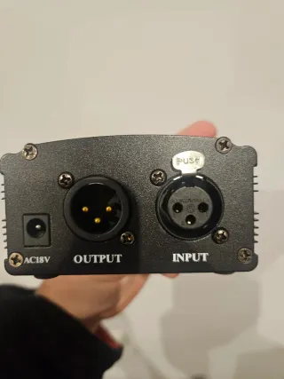 Micrófono Mars Gaming Negro