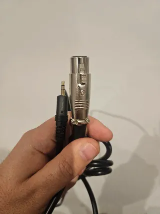 Micrófono Mars Gaming Negro