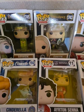 Funko Pop Eowyn, Electro, Ryunosuke, Anna