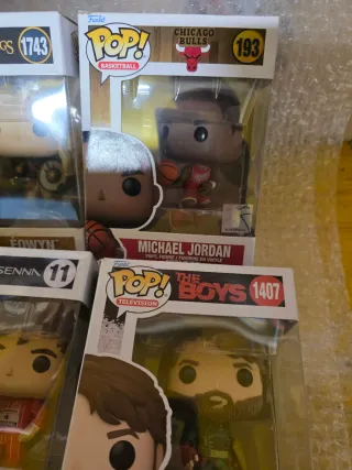 Funko Pop Eowyn, Electro, Ryunosuke, Anna