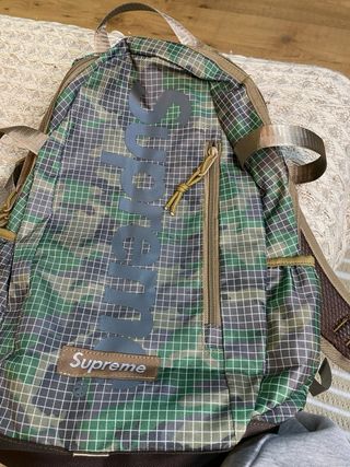 Mochila Supreme Camuflaje Verde