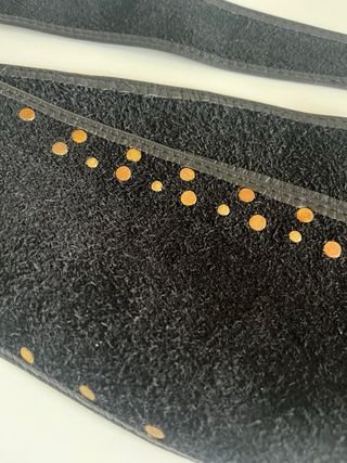 Cintura Pinko Nera con Borchie Oro