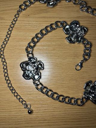 CINTURÓN STRADIVARIUS FLORES