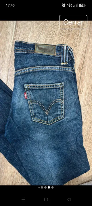 Vaqueros Levi's Mujer Talla XS