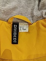 Chubasquero  amarillo Talla XS