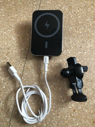 Cargador Inalámbrico y Soporte Coche