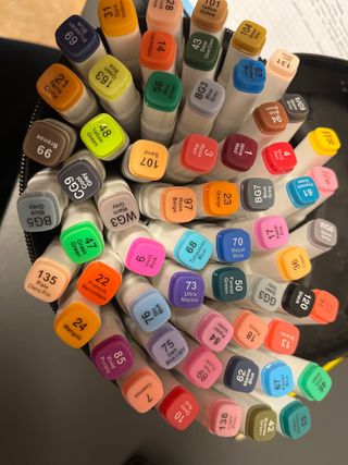 60 Rotuladores Touch Doble Punta