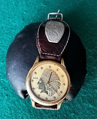 Reloj Alfex Indio Nativo Americano