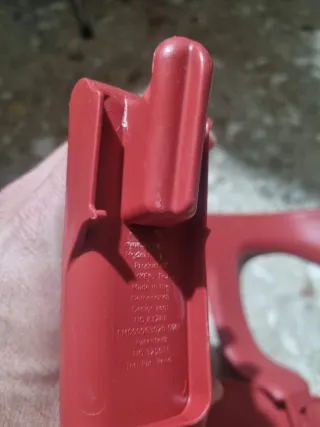 Respaldo y Silla Stokke Roja